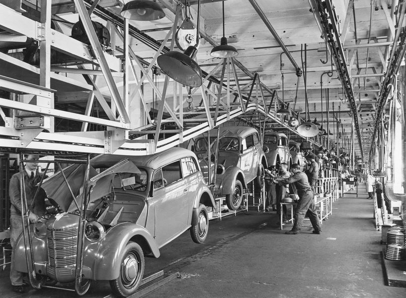 Opel Kadett gyártás